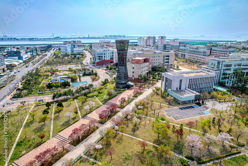 인천 송도국제도시에 있는 인천대학교 캠퍼스 photo