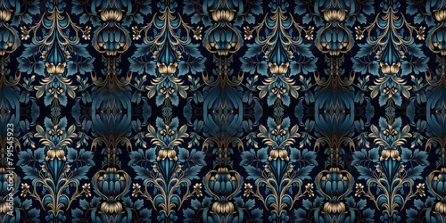 seamless floral vintage pattern © Kseniia Veledynska
