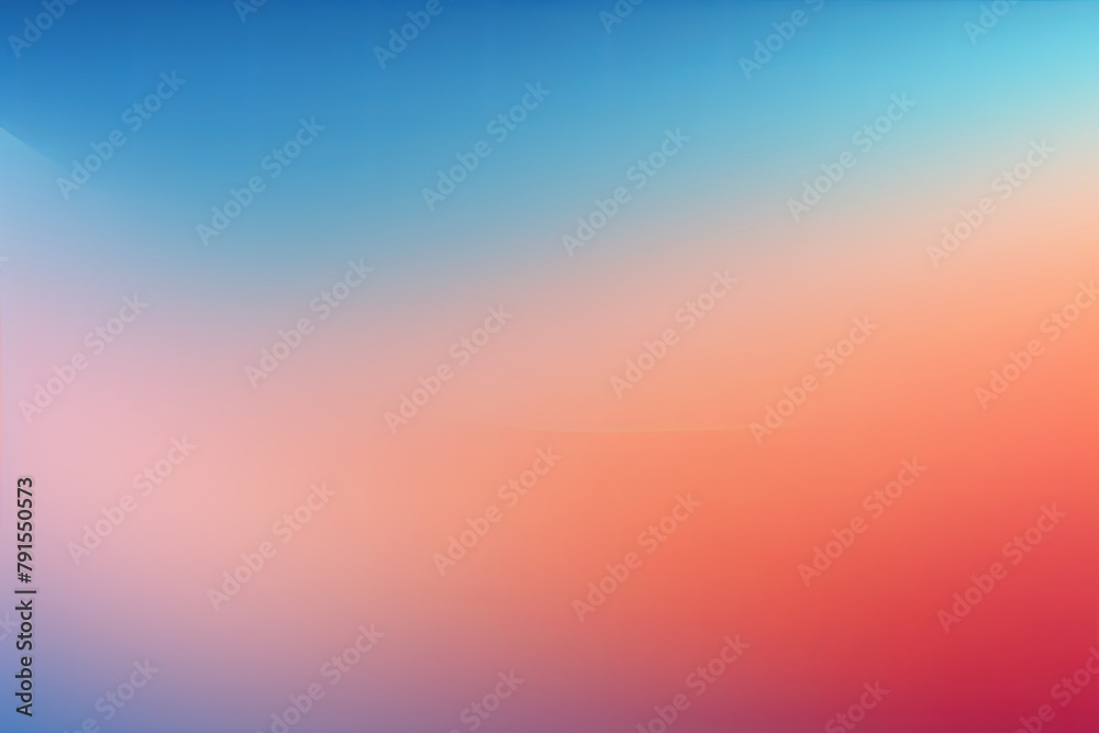 Peach and blue colors abstract gradient background in the style of, grainy texture, blurred, banner design, dark color backgrounds, beautiful with copy space 
