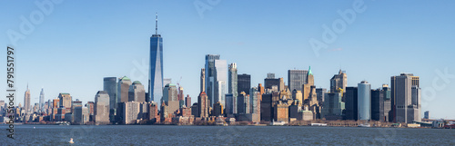 Lower Manhattan skyline in New York City (USA) © julen