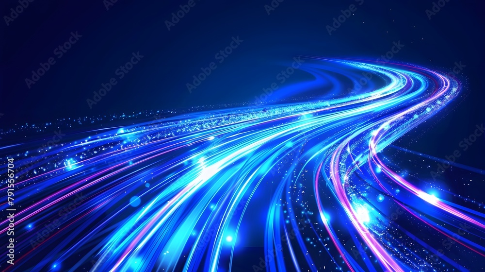 Blue light streak, fiber optic, speed line, futuristic background for 5g or 6g technology wireless data transmission, high-speed internet in abstract. internet network concept. vector design. Blue light streak, fiber optic, speed line, futuristic background for 5g or 6g technology wireless data transmission, high-speed internet in abstract. internet network concept. vector design.