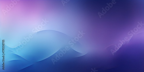 Purple and blue colors abstract gradient background in the style of  grainy texture  blurred  banner design  dark color backgrounds  beautiful with copy space 
