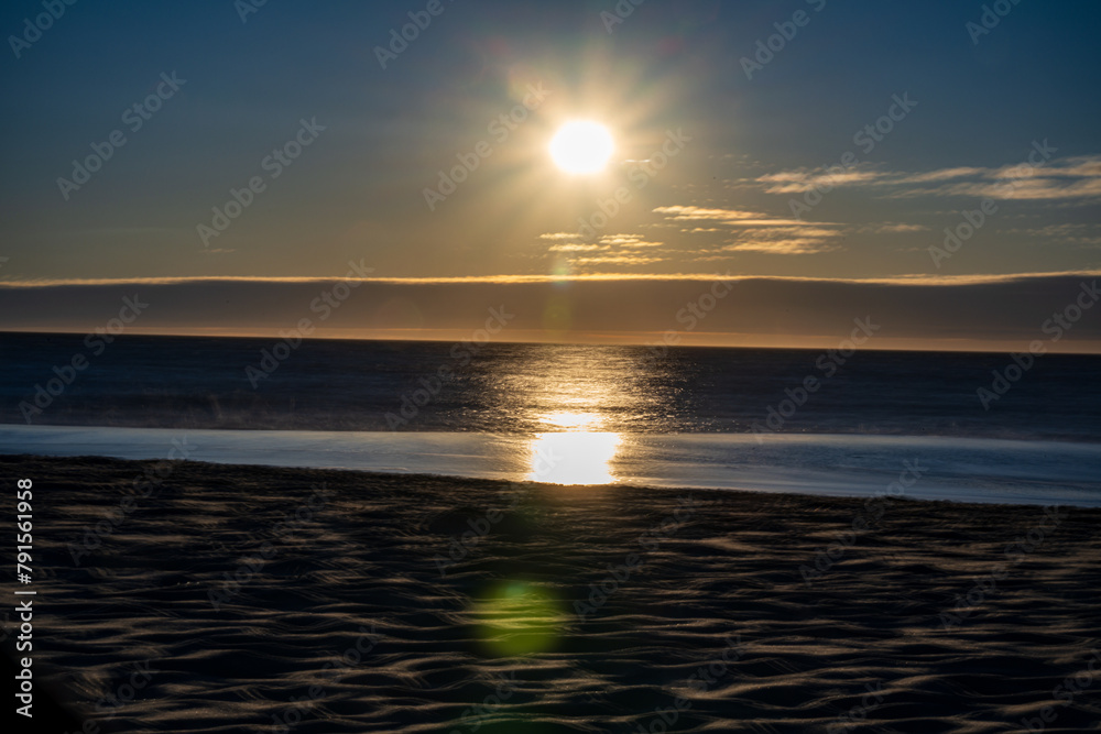 Fototapeta premium Sunrise in Rehoboth Beach, Delaware