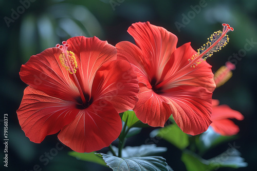 Red hibiscus.  © Ahmad