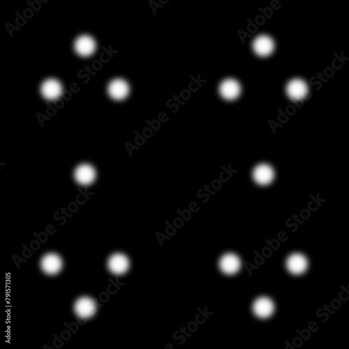 Motif gobo en 4k pour masquage de lumière virtuelle (ID: 791571305)