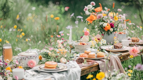 Secret Garden Tea Party Picnic