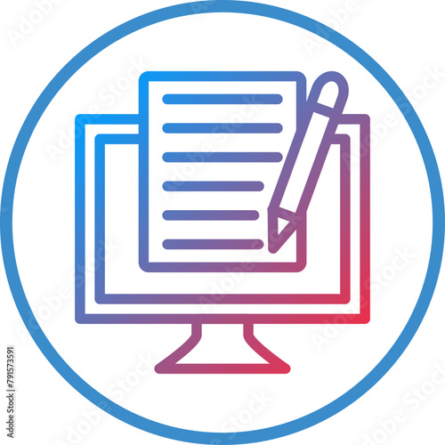 Copywriting Icon Style