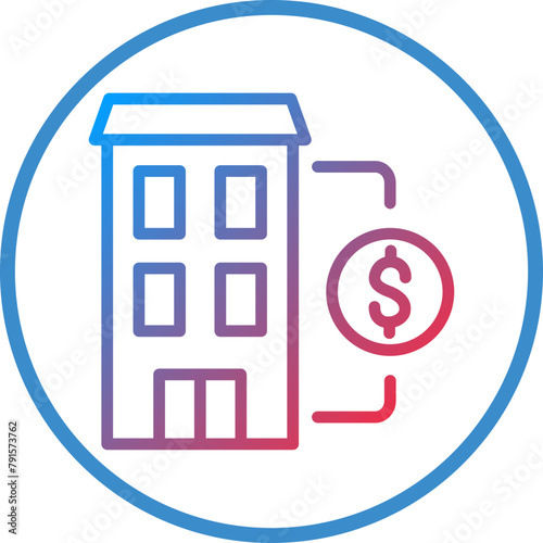 Agency Commission Icon Style