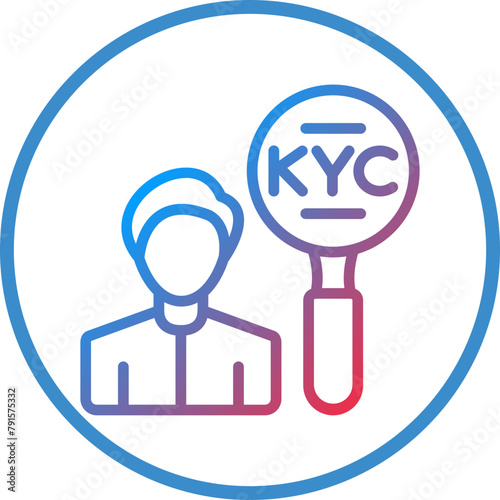 Know Your Customer Icon Style
