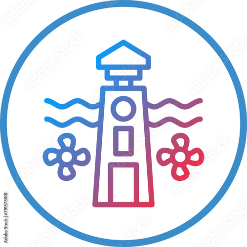 Tidal Power Icon Style