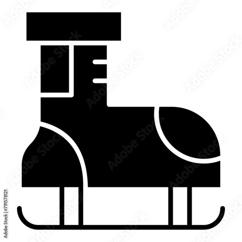 skates, winter sports, ice skating, skate shoes, ice skates Icon