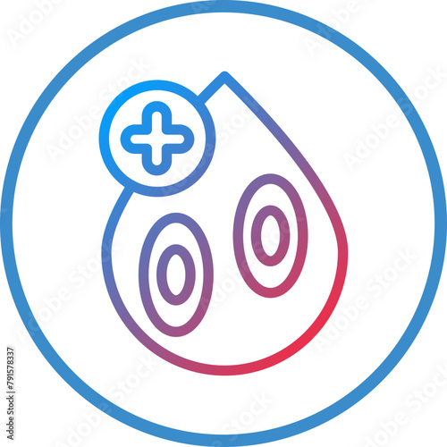 Hematology Icon Style
