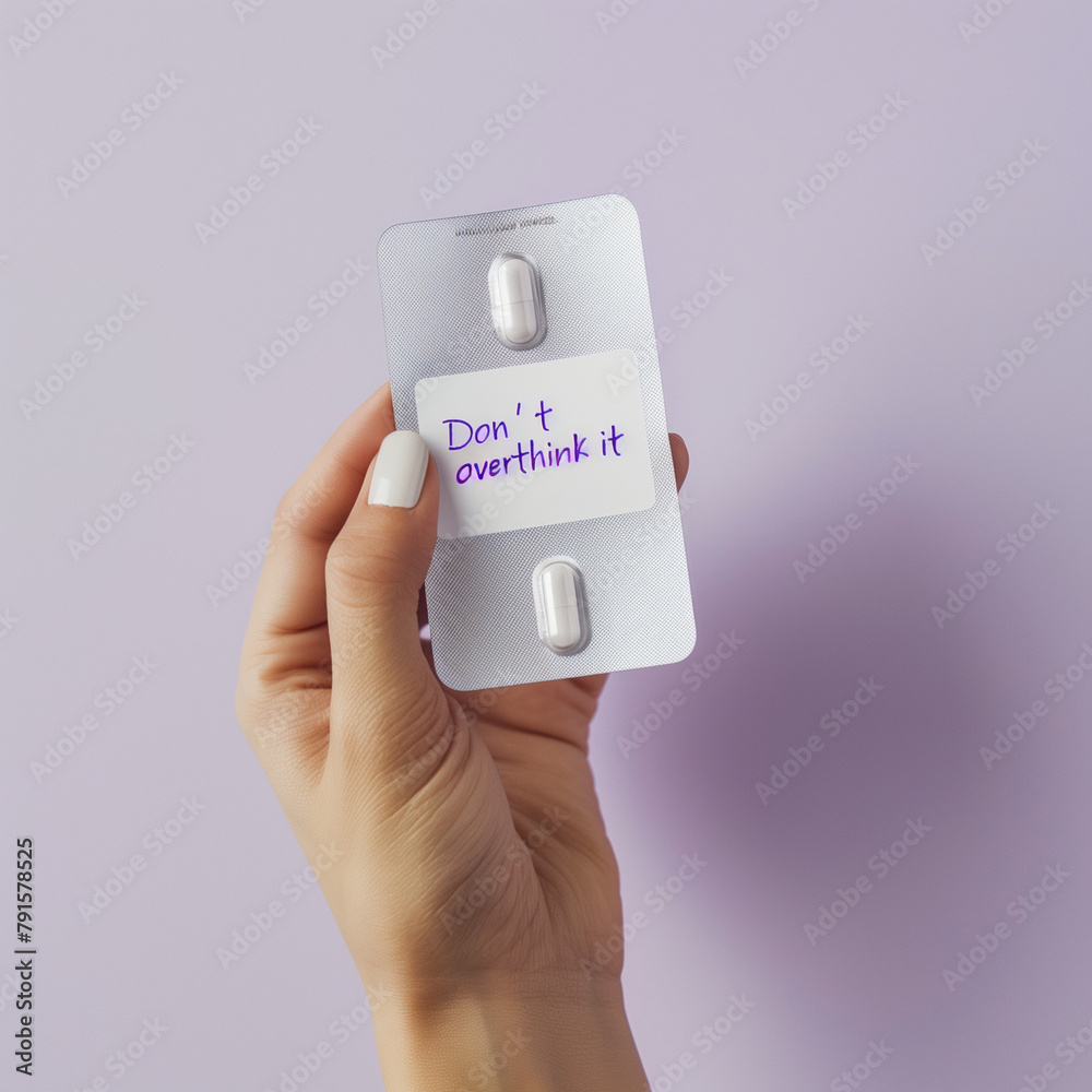 Pills against thinking with text Pills against thinking with text