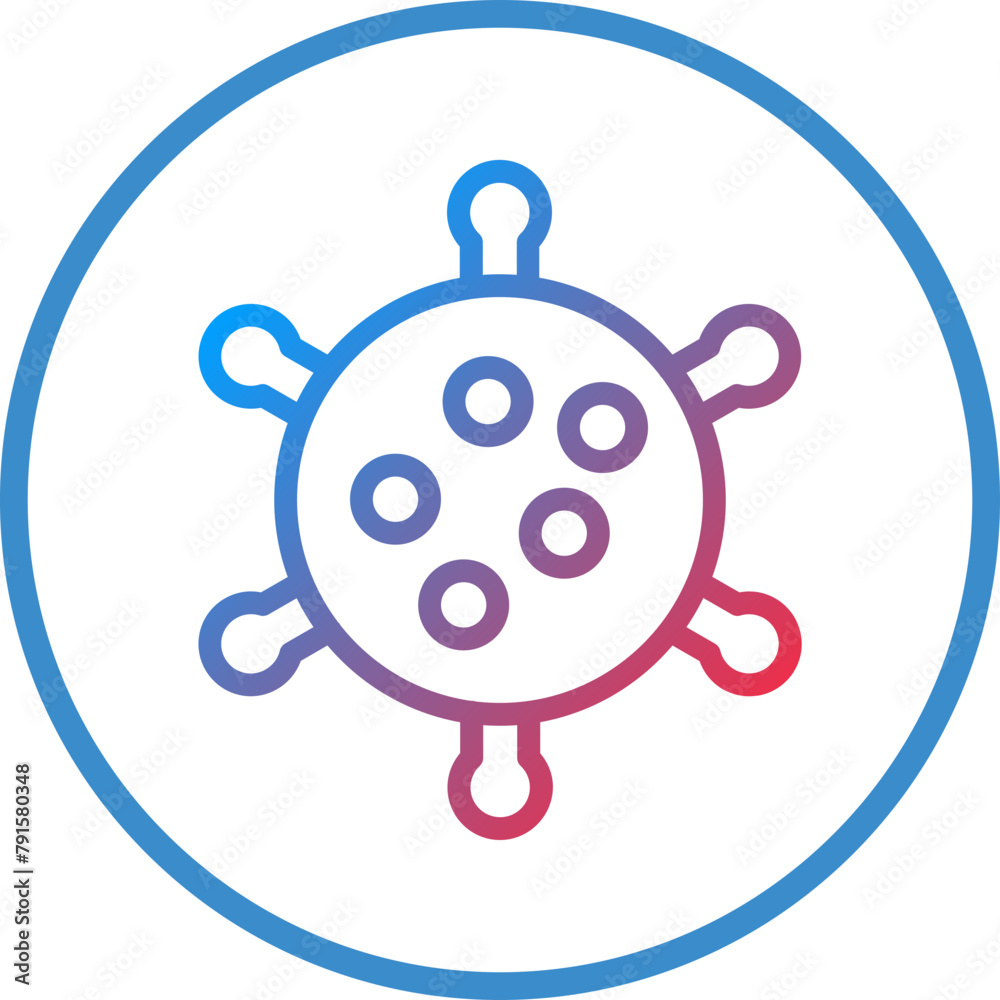 Obraz premium Infection Icon Style