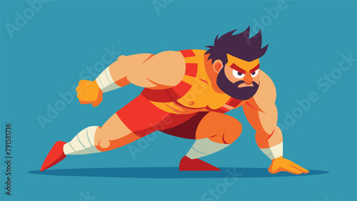 Despite being hurt and exhausted a fighter finds the willpower to keep pushing forward tapping into their determination and resilience.