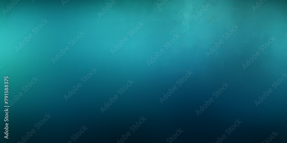 Teal and blue colors abstract gradient background in the style of, grainy texture, blurred, banner design, dark color backgrounds, beautiful with copy space 