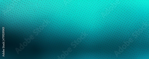 Turquoise background with a gradient and halftone pattern of dots. High resolution vector illustration in the style of professional photography © Lenhard