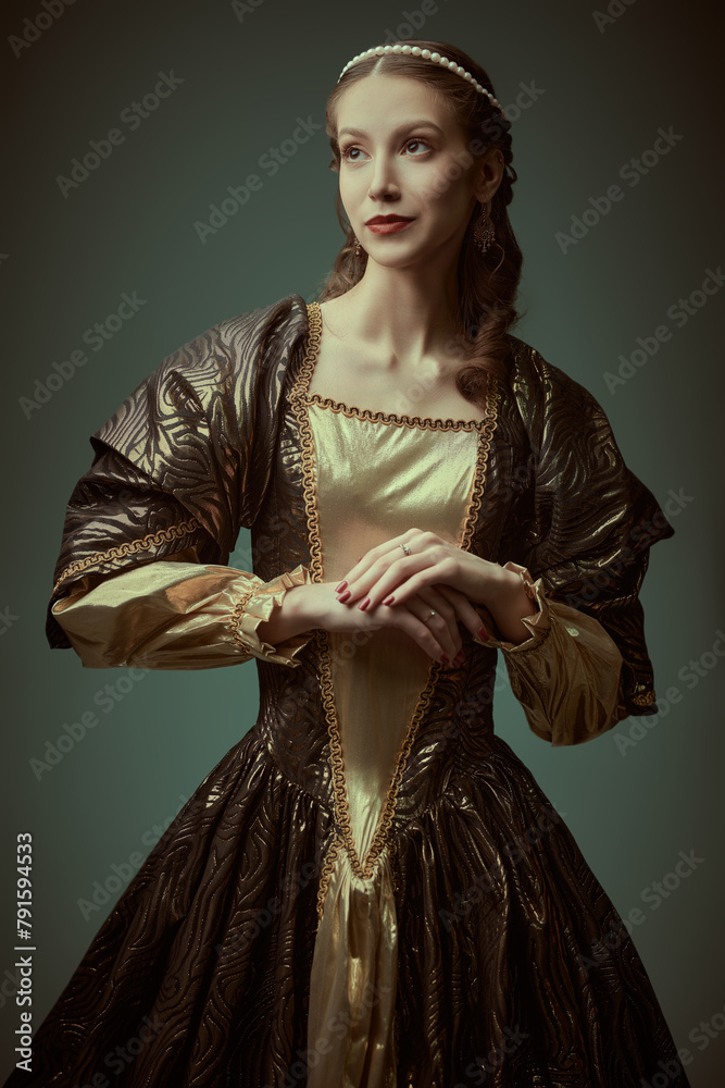Fototapeta premium lady in Renaissance style