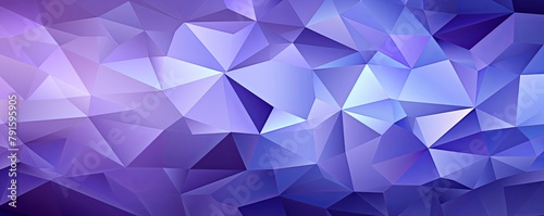 Violet abstract background with low poly design, vector illustration in the style of violet color palette with copy space for photo text or product, blank © Lenhard