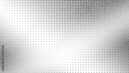 Versatile minimalist abstract texture of halftone dots and fabric