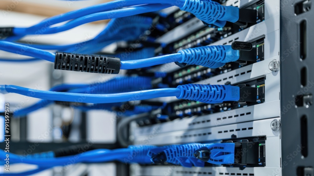 Lan network cable ,network concept Lan network cable ,network concept