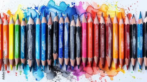 Crayon doodle scribble vector set brush stroke