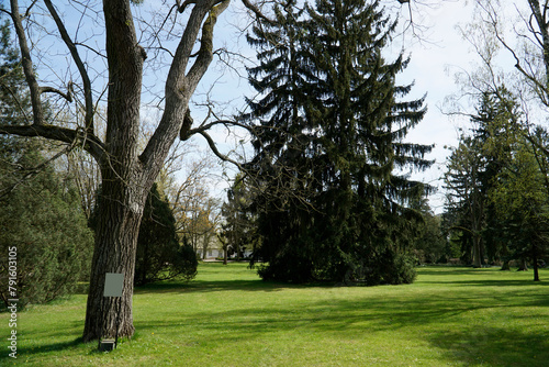 Park in Zelazowa Wola, Poland - birthplace of Frederic Chopin