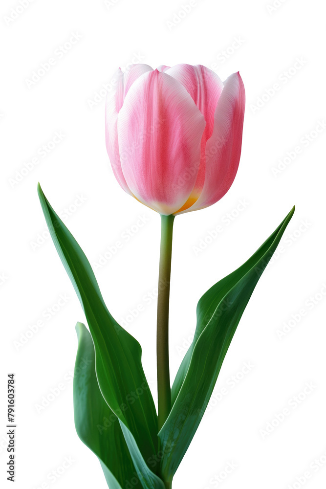Tulip flower in transparent background Tulip flower in transparent background