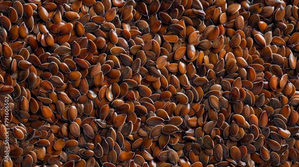 Obraz premium Close-up of assorted seeds on white background