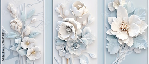 Elegant Paper Flower Arrangements Collection for Decor and Crafts