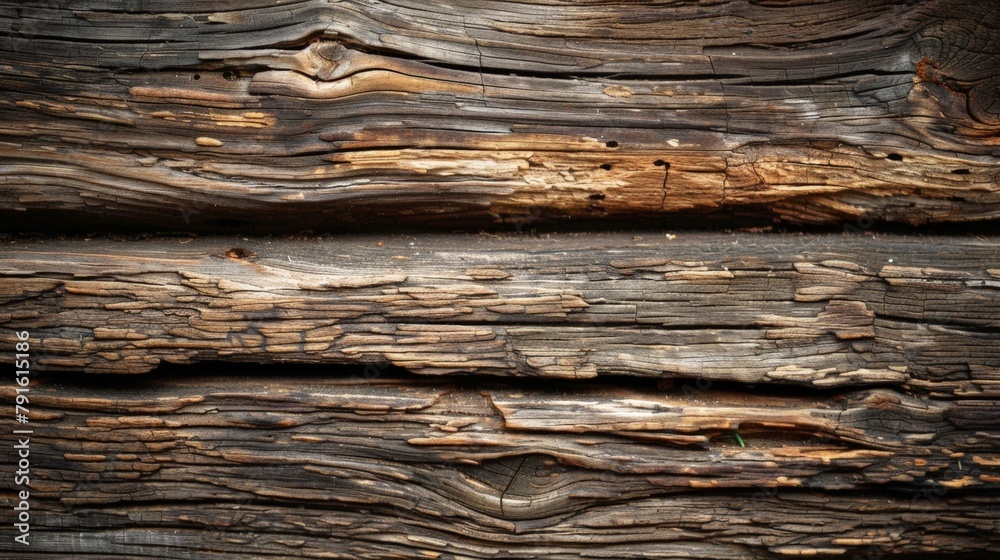 Obraz premium Wooden knot closeup