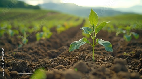 Explore the impact of soil degradation on agricultural productivity and food security, and the importance of proactive soil quality management practices. Generative AI.