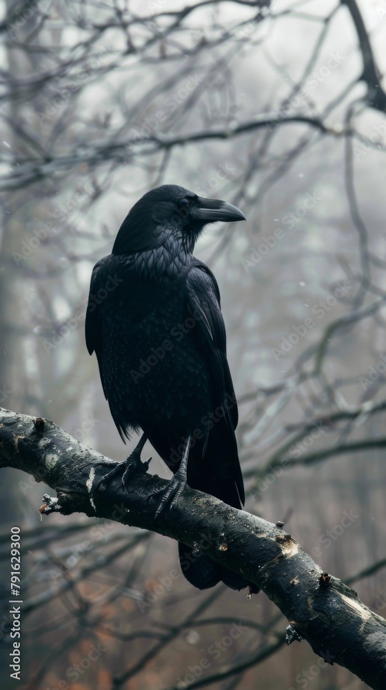 Amazing crow background for wallpaper