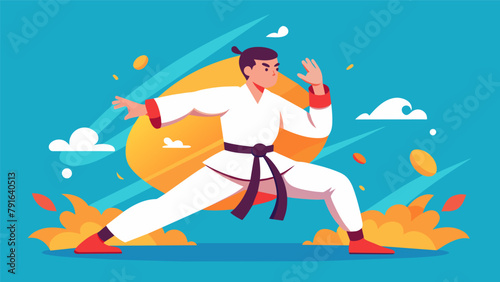 By focusing on the present moment and shutting out distractions a martial artist is able to achieve a state of flow and sharpen their
