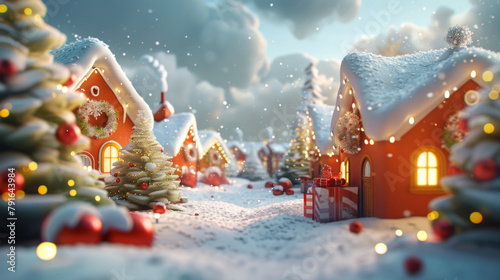 Create engaging holiday themed landing pages to promote special offers with animated snowfall and festive decorations.