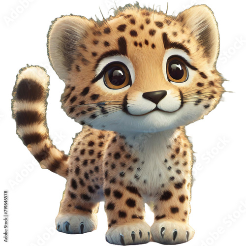 귀여운 치타 캐릭터9