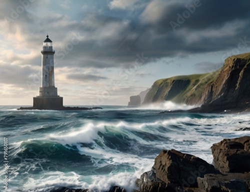 lighthouse on the coast © Ali