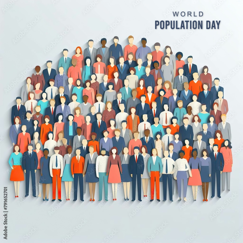 World Population Day, Post, World Population Day Poster, Population Day ...