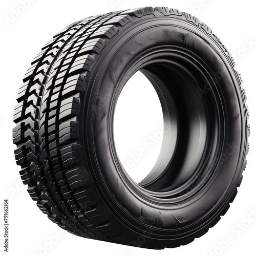 tire element_hyperrealistic_hyper detailed_isolated on transparent background