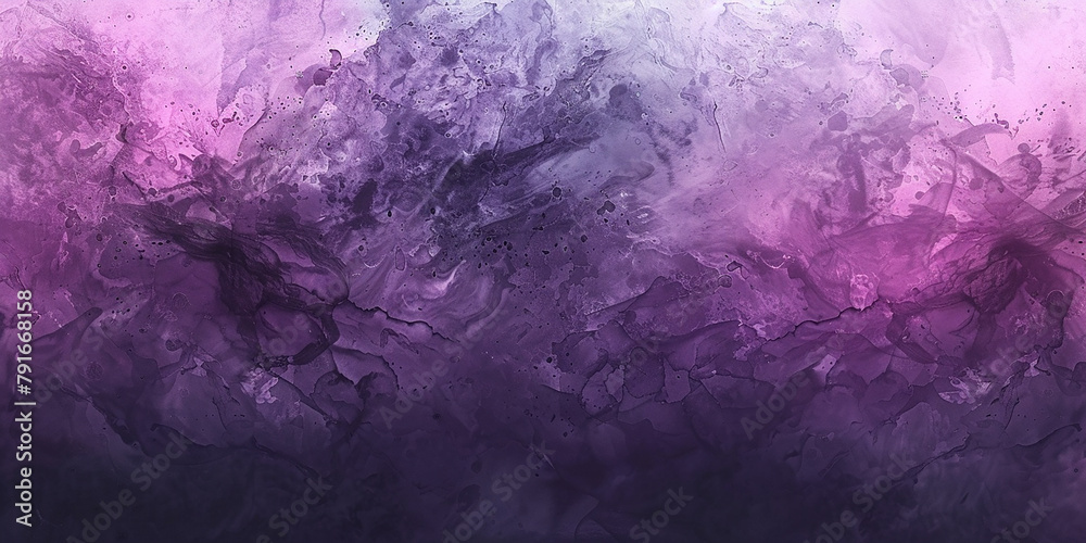 Abstract black and purple watercolor gradient back