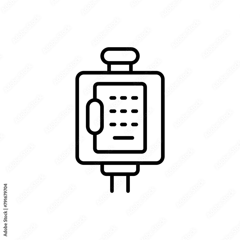 Phone booth outline icons, minimalist vector illustration ,simple transparent graphic element .Isolated on white background Phone booth outline icons, minimalist vector illustration ,simple transparent graphic element .Isolated on white background