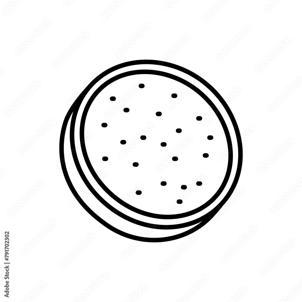 Watermelon outline icons, minimalist vector illustration ,simple transparent graphic element .Isolated on white background Watermelon outline icons, minimalist vector illustration ,simple transparent graphic element .Isolated on white background