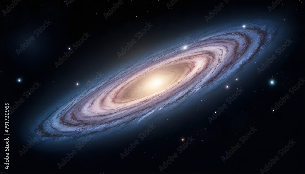 Fototapeta premium Beautiful pictures of the Milky Way in the universe 
