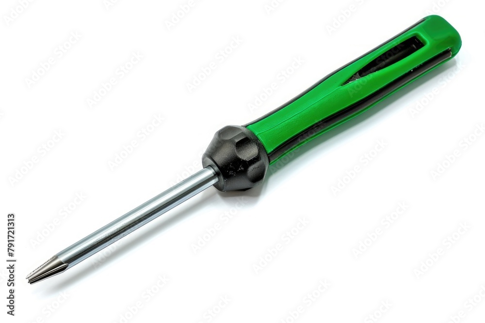 A simple image of a screwdriver on a white background. Suitable for various DIY and construction concepts A simple image of a screwdriver on a white background. Suitable for various DIY and construction concepts