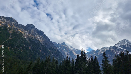 mountains and reservoirs, nature, recreation