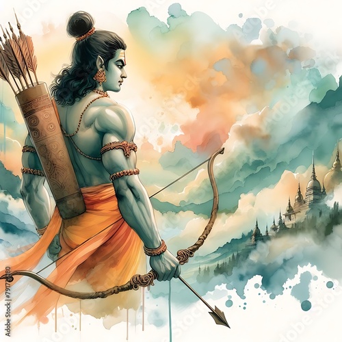 Lord Rama the Warrior photo