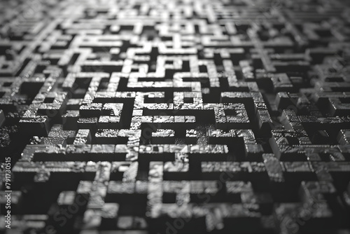 Detailed, Complex QR Code Representing the marvels of Programming