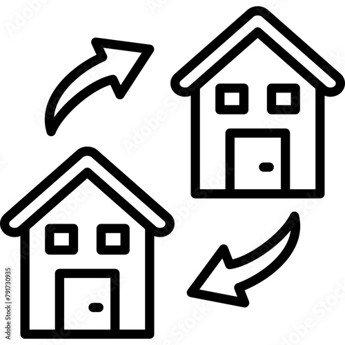 Moving House Icon