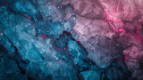 Vivid Blue and Pink Marble Texture Background Abstract Art