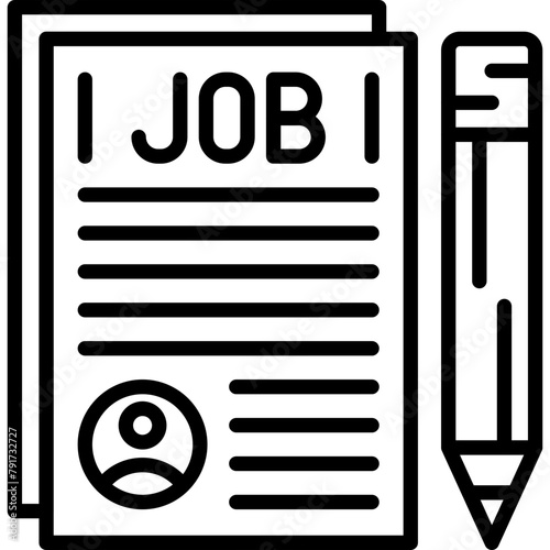 Curriculum Vitae Icon